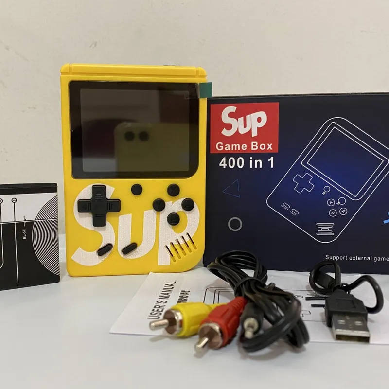 Sup Game Box Plus 400 - کنسول بازی قابل حمل با بازی های دستی و صفحه نمایش با کیفیت -ساپ گیم gallery4