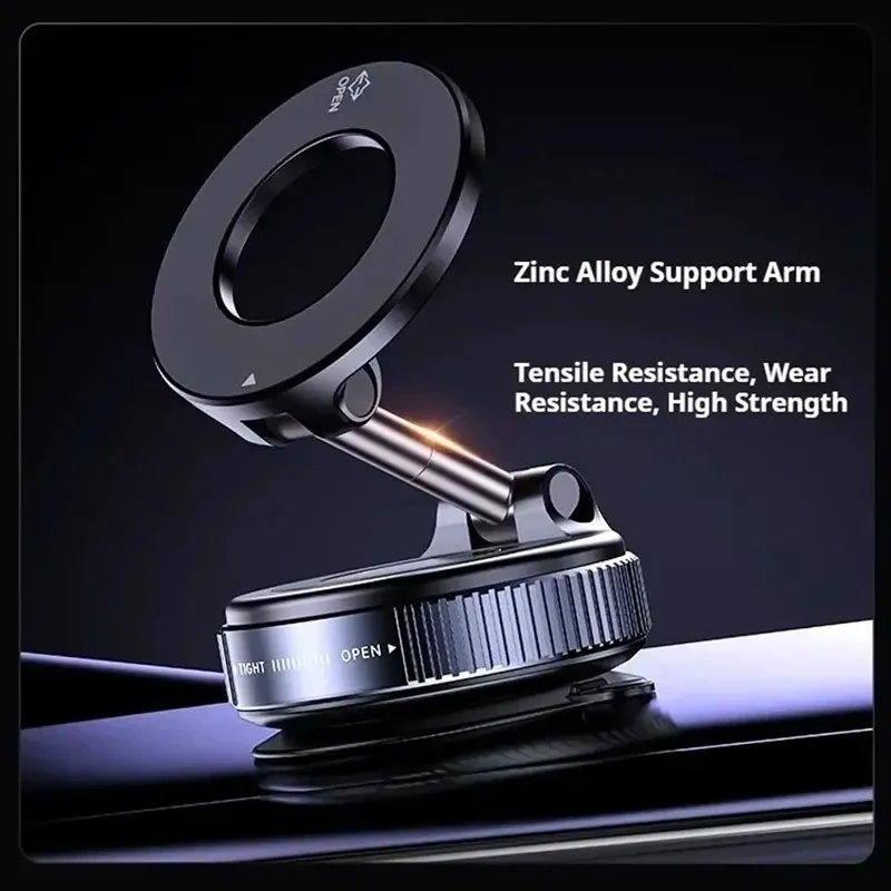 پایه نگهدارنده گوشی موبایل مدل X68 Vacuum Suction Magnetic Bracket gallery2