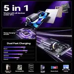 شارژر فندکی 45 وات مدل 5 کاره طرح Starlight thumb 4